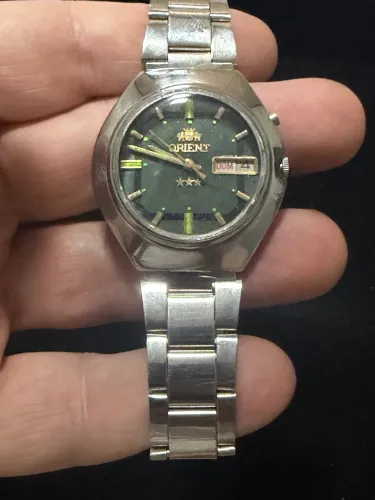 Orient 3 Estrelas Automático - Vintage - Revisado