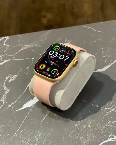 Relogio Smartwatch 46mm Rose Gold Completo