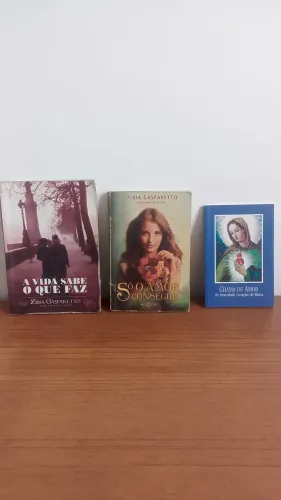 3 Livros - Zíbia e Imaculado