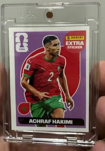 Figurinha Legend Extra Sticker Achraf Hakimi Bordo