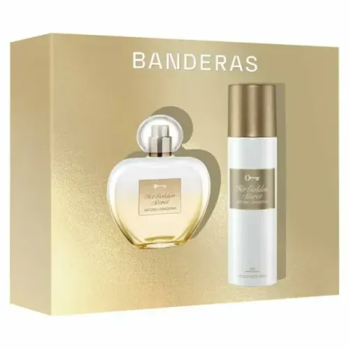 PERFUMES IMPORTADOS Kit Perfume Feminino Her Golden Secret Banderas Edt 80 ...