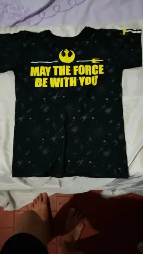 Camisa star wars dupla face