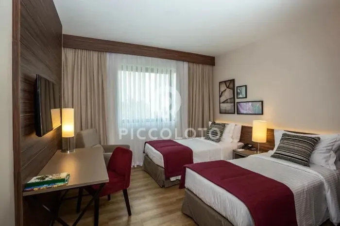 Hotel à venda em Campinas, Jardim do Lago, com 1 quarto, com 25.43 m², Hotel Royal Palm To