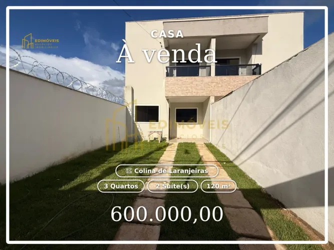 Seu Novo Lar: Casa Duplex em Colina de Laranjeiras com Quintal e Varanda!