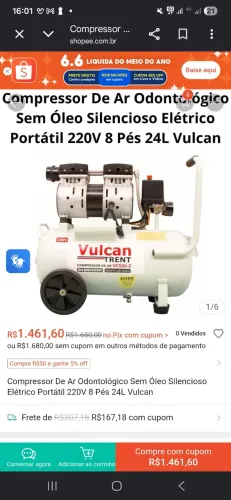 Compressor silencioso 24 l