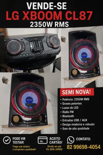 LG XBOOM CL87 2350W RMS