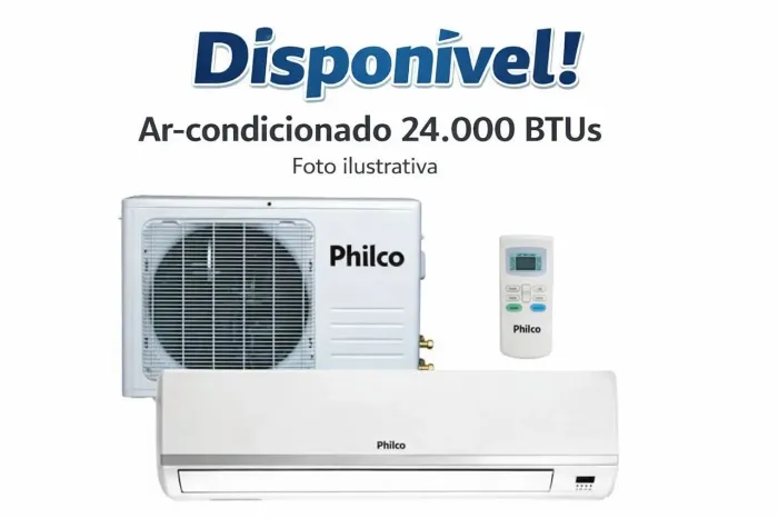 Ar condicionado 24000 BTUs 