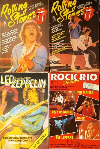 11 revistas-poster Rock e 1º Rock in Rio