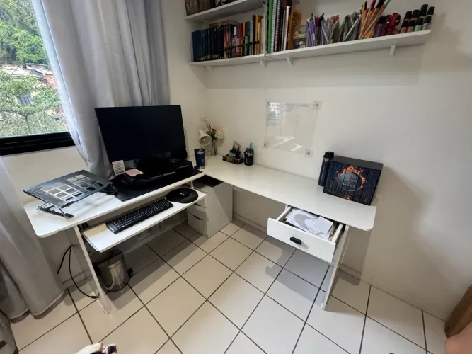 Mesa escritório para 2 lugares