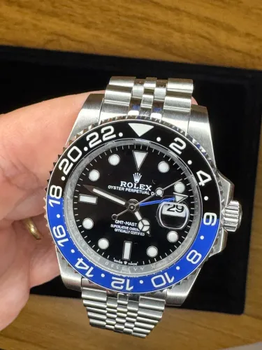 Rolex gmt 2 batgirl linha clone