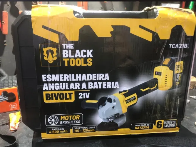 Esmerilhadeira a bateria