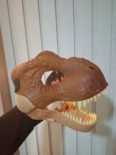 Jurassic World Máscara Tiranosssauro Rex - Mattel