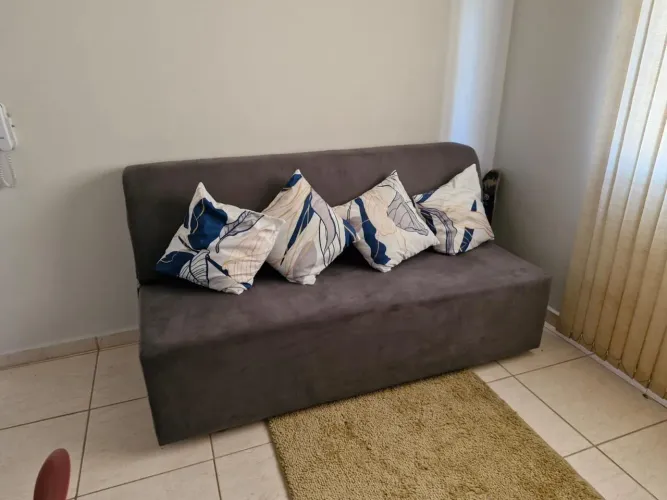 Sofá cama dobrável