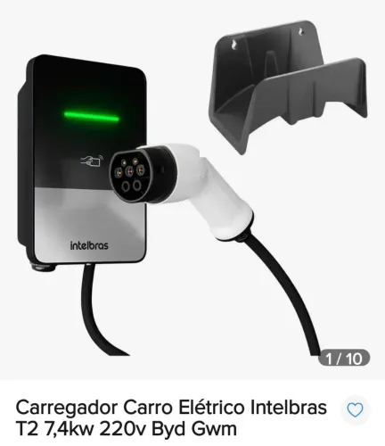 Carregador rápido Carro elétrico Intelbras