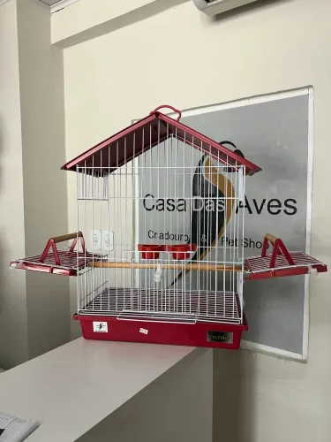 Gaiola 3 Aberturas Teto Plástico