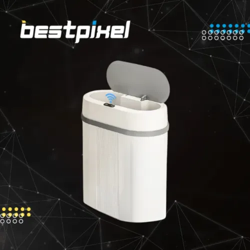 Lixeira Automática 12L com Sensor Infravermelho - Sem Toque Inteligente