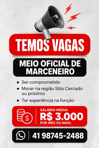 Meio oficial Marceneiro