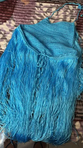Cropped crochê 