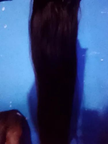 Cabelo humano já na tela se 70cm