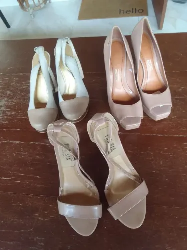 Vende-se calçados seminovos