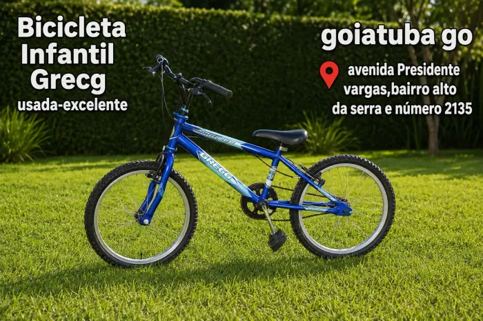 Bicicleta infantil Grecg usada