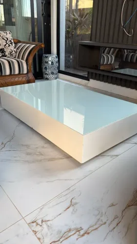 Mesa de centro vidro