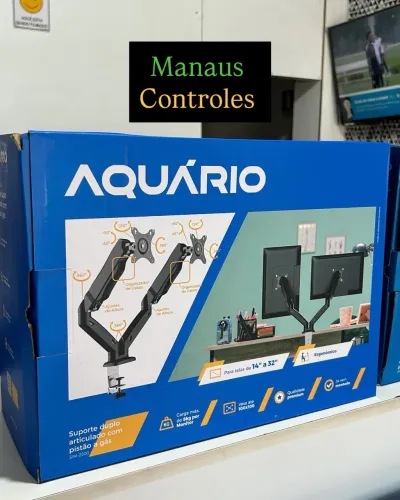 Suporte Duplo para Monitor Articulado ( Promoção )