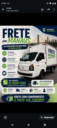 Agregar,fretes serviços de entregas mudanças.