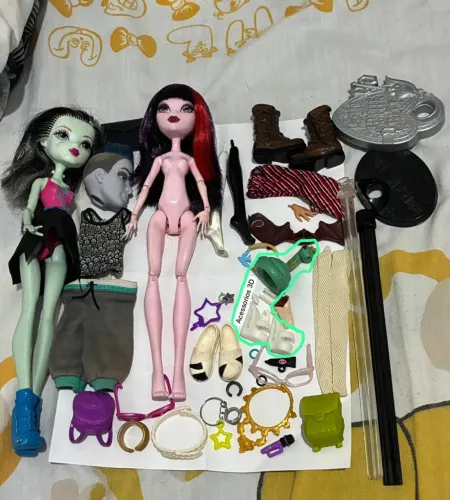 Monster High elissabat lote
