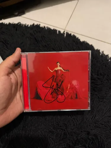 cd autografado selena gomez revelacion