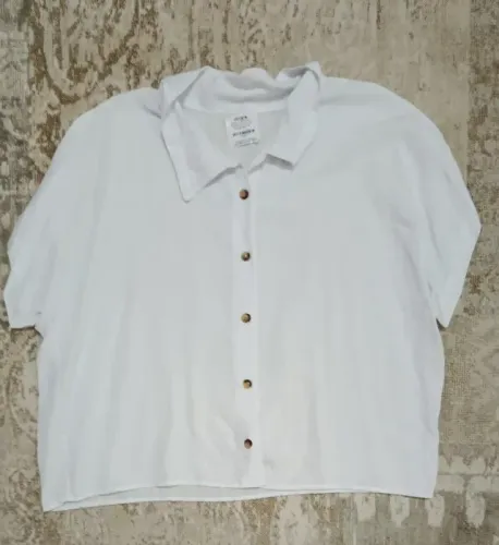 Blusa Viscolinho Branca