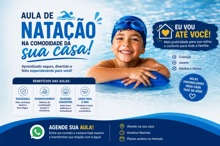 Aula de Natação 