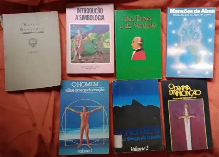 MANUAL AMORC e outros livros esotéricos