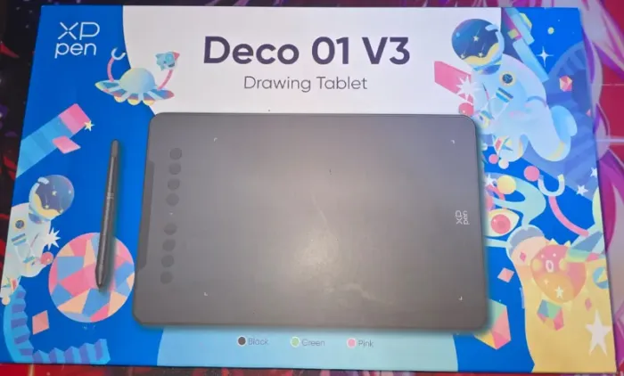 Mesa digitalizadora XPpen deco 01 v3, em perfeito estado
