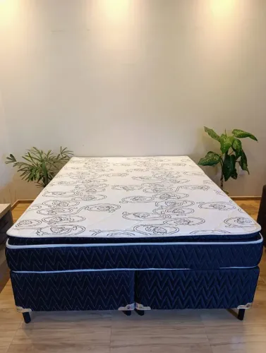 CAMA BOX QUEEN SIZE (ENTREGA GRÁTIS)