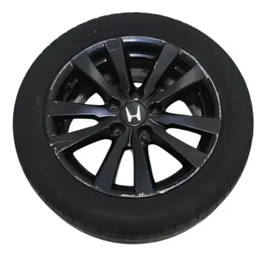 Roda Aro 16 C/pneu Honda Civic 2012 2013 2014 A 2016 1.8 Preto