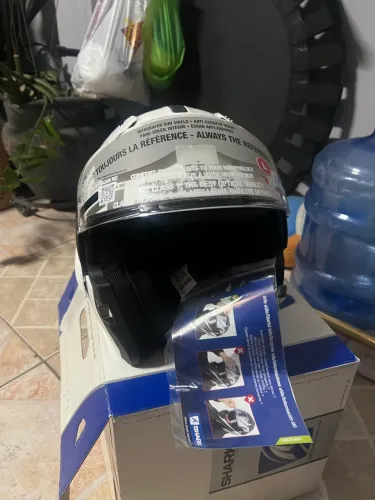 Capacete shark EVO ES branco TAM 60 novo sem uso na caixa 