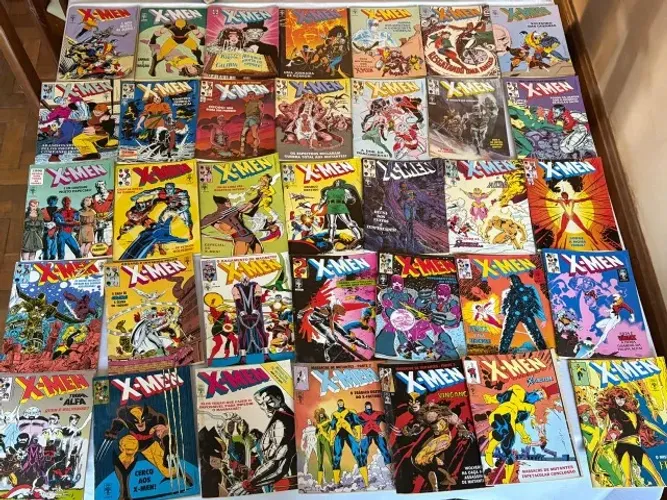 X-Men coleção completa EM EXCELENTE ESTADO - quadrinhos clássicos Editora Abril