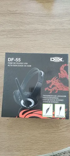 Fone de ouvido USB DF-55