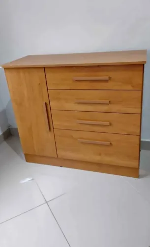 Cômoda Com Corrediças Telescópicas (Produto Novo)