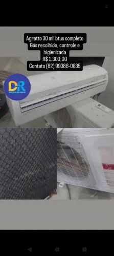 Vendo ar condicionado Agratto 30.000 BTUs funcionando perfeitamente