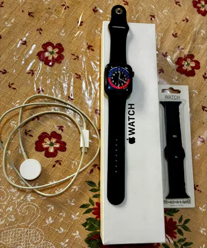 Apple Watch SE 44mm C/ Carregador original + pulseira de brinde