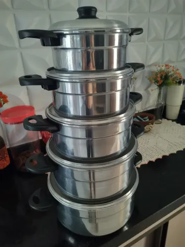 Jogo de Panelas Com 5 Peças
