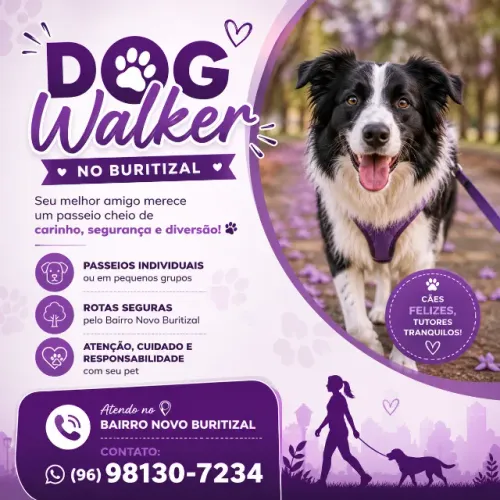 Passeio com cachorro 
