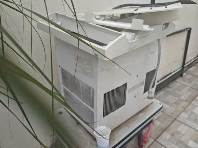 Ar condicionado precisando de manutenção