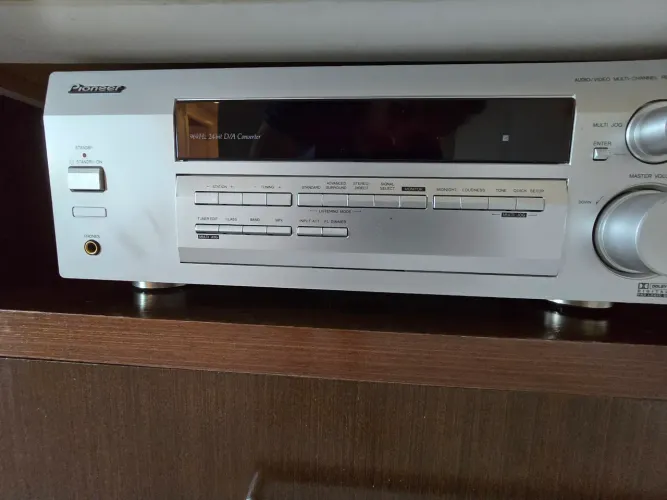 Home Theater Pioneer VSX-D412 5.1 Completo + Subwoofer + Manual