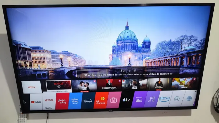 Smart 55 LG 4k - Controle Magic Perfeita