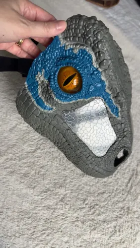 Mascara original velociraptor BLUE Jurrassic World