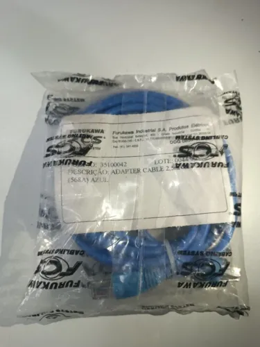 Patch Cord Furukawa 2.5mt Azul embalado de fábrica