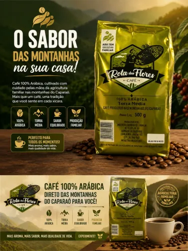 CAFÉ 100% arábica